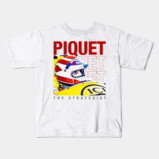Nelson Piquet Legend 80S Retro Kids T-Shirt